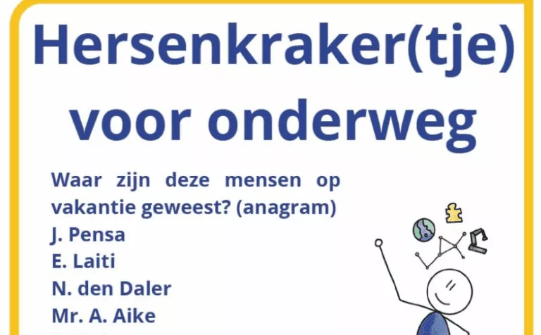 Hersenkrakertje Hersenkrakertje