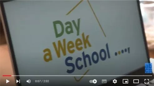 Uitzending over Day a Week School