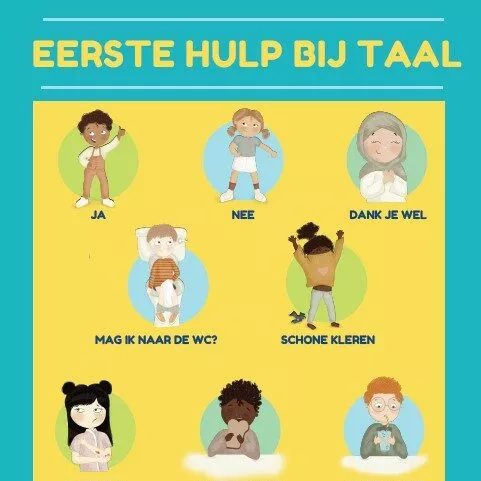Eerste Hulp Bij Taal poster