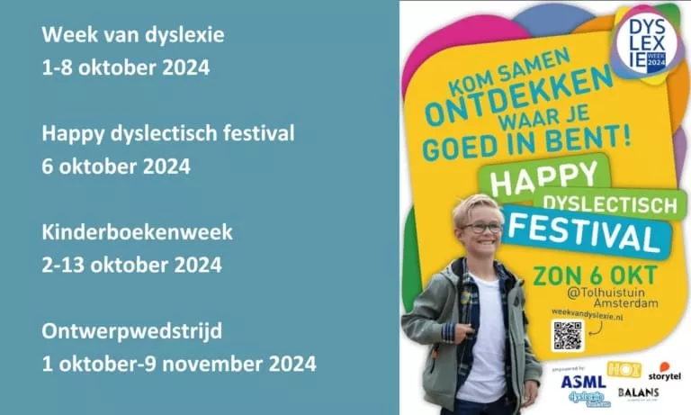 Week van Dyslexie en aanstaande evenementen