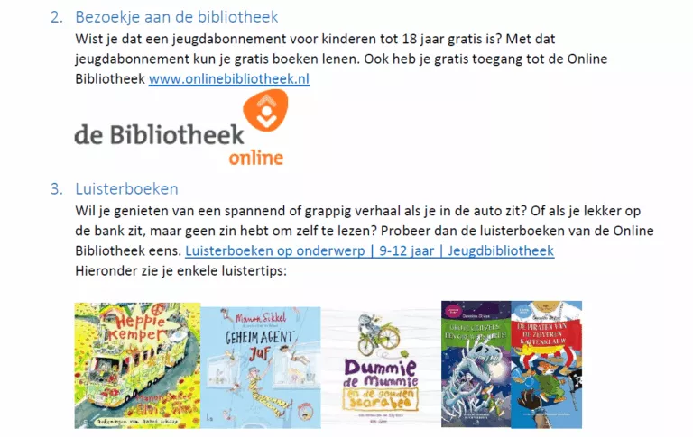 10 tips voor leesplezier 10 tips voor leesplezier
