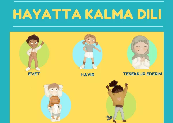 Eerste Hulp Bij Taal poster – Turks Eerste Hulp Bij Taal poster – Turks
